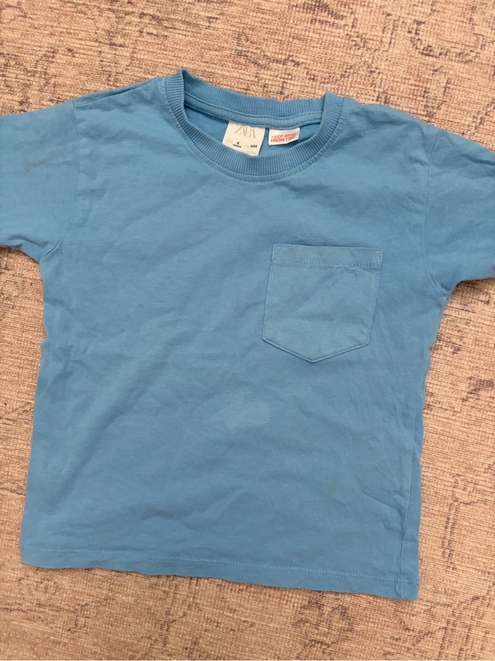 Zara boys tshirt size 4